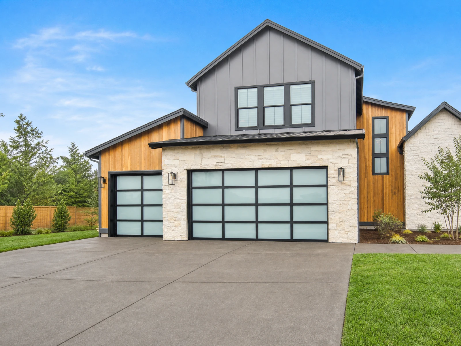 Black Frame Frosted Glass Sectional Garage Door Black Frame Frosted Glass Sectional Garage Door
