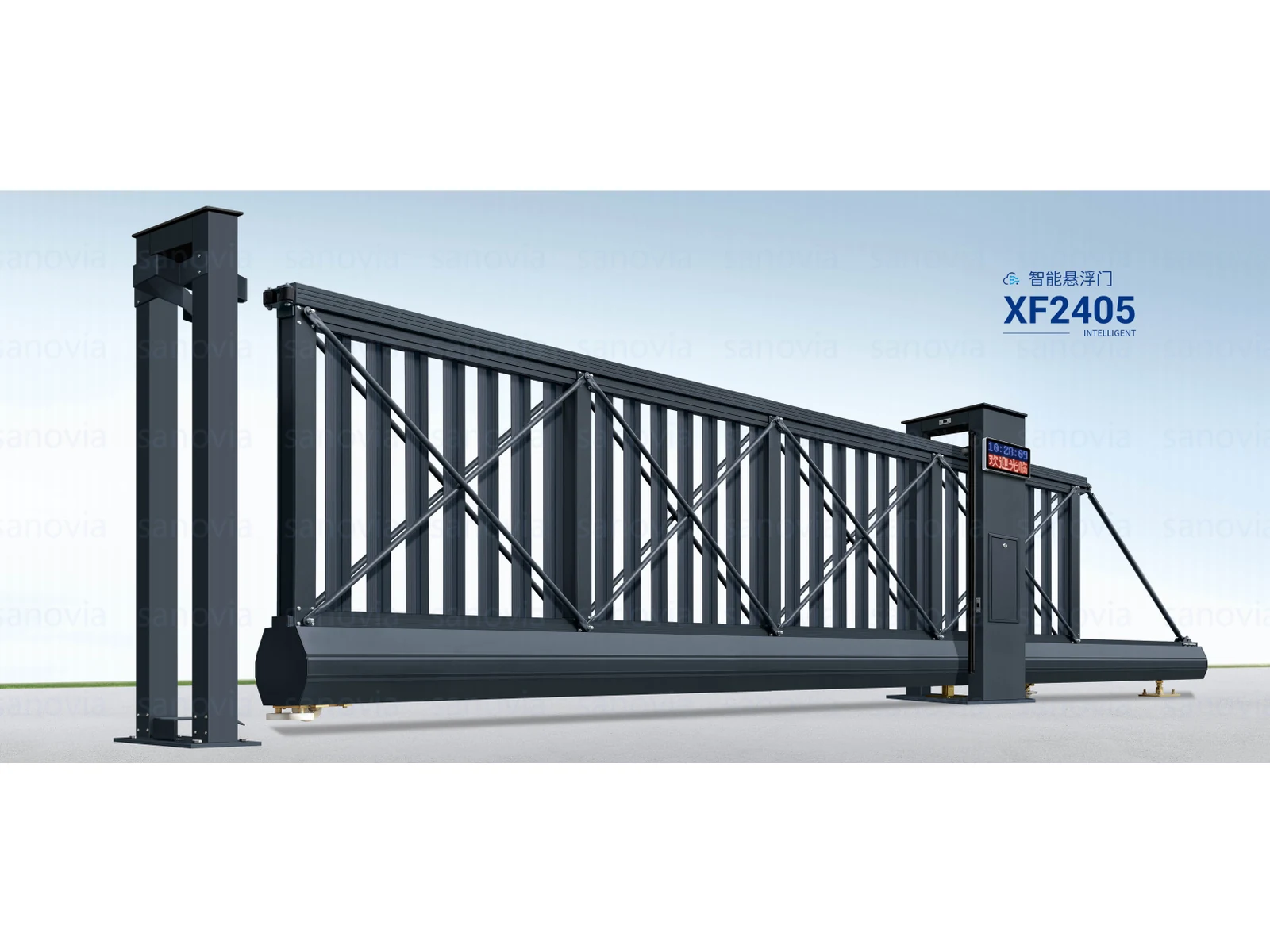 Intelligent Cantilever Industrial Sliding Gate-1 Intelligent Cantilever Industrial Sliding Gate