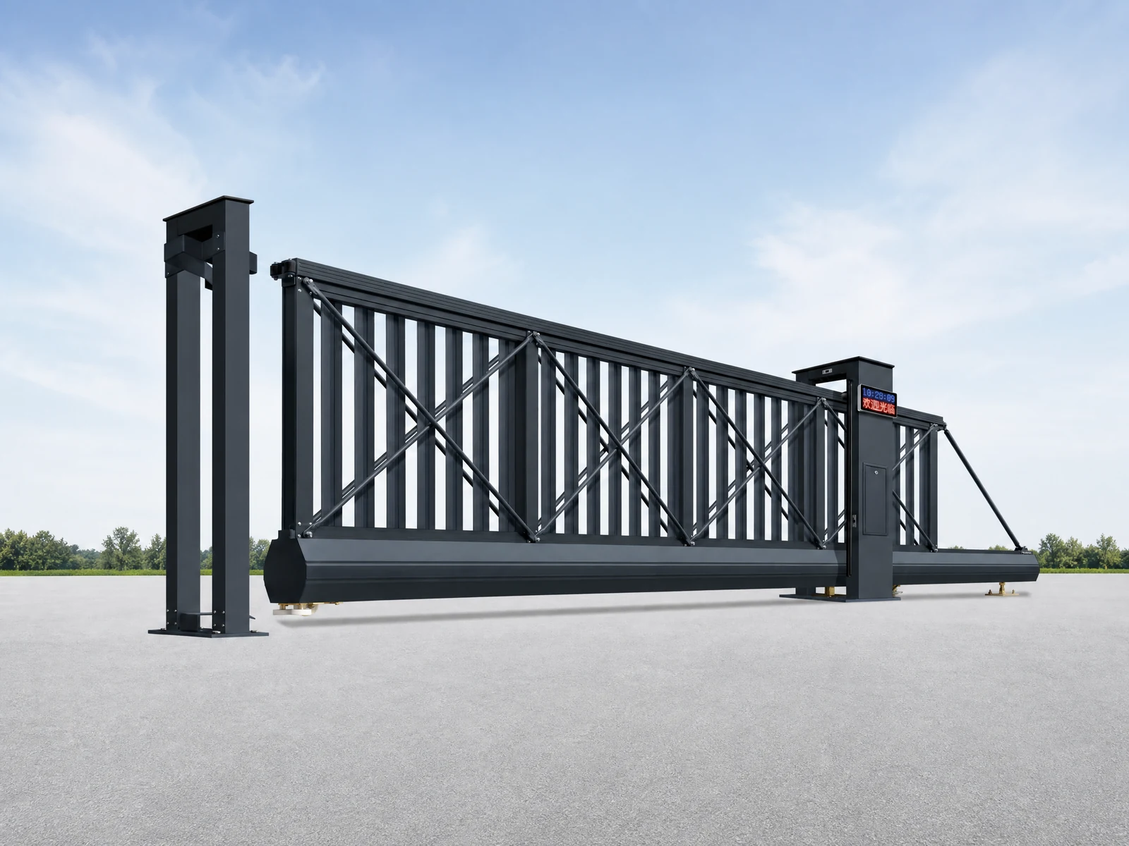Intelligent Cantilever Industrial Sliding Gate Intelligent Cantilever Industrial Sliding Gate