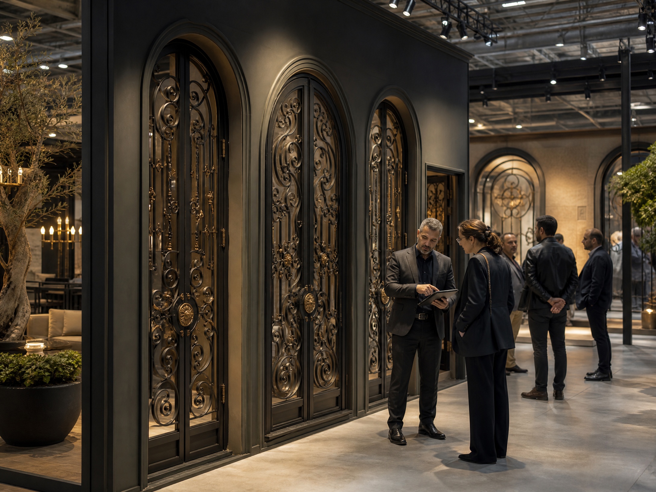 Home exhibition 03 wrought iron collection